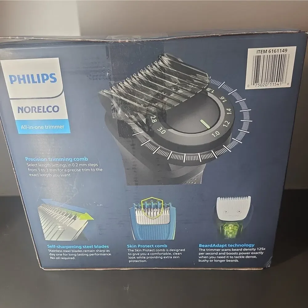 Philips Norelco Ultimate Precision All In One Trimmer & Accessories OB